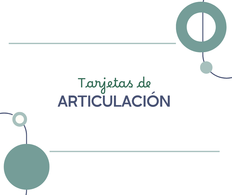 Tarjetas de articulación: un recurso práctico para entrenar los sonidos del habla